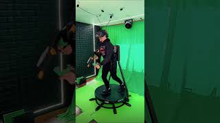 Beyond Reality The KatVR Treadmill Takes You to the Immersive World of Shooting Games [upl. by Rawlinson618]