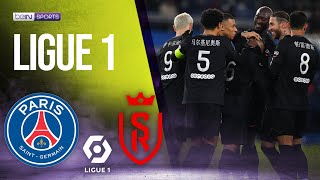 PSG vs Stade Reims  LIGUE 1 HIGHLIGHTS  01232022  beIN SPORTS USA [upl. by Cormack621]