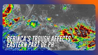 Bebincas trough affects eastern part of PH  TeleRadyo Serbisyo [upl. by Holms]