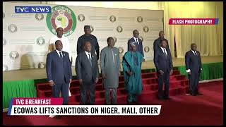 ECOWAS Lifts Sanctions on Niger Mali Other [upl. by Camey631]