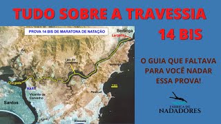 Tudo sobre a tradicional travessia de maratona aquática 14 Bis São 24km de muita aventura [upl. by Ynnos]