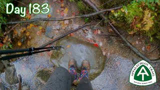 AT 2024  Hiking in rain all day 🌧️  Day 183 [upl. by Flin]