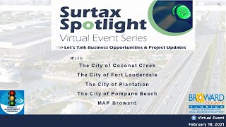 Surtax Spotlight with Broward Municipalities Virtual Event [upl. by Sotsirhc]