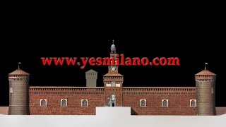 Il Castello Sforzesco di Milano  I video di yesmilanocom 29 [upl. by Eerdua820]