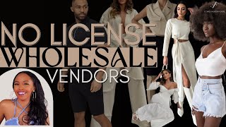 NO LICENSE Wholesale Clothing Vendors Free Wholesale Vendor List for Boutiques 2024 [upl. by Paolina]