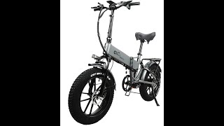 CMACEWHEEL RX20 Electric Folding Bike 2040 inch Tire 750W Motor 4045kmh Max Speed EU9NL [upl. by Ativel]