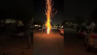 Salute and color shells 💥 bangers fireworks pyrotechnics rocketfireworks bangers goviral [upl. by Mas]