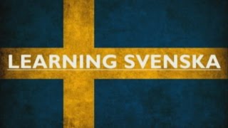 Learning Svenska 1  The Alphabet [upl. by Man424]