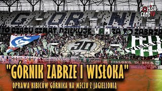 quotGÓRNIK ZABRZE I WISŁOKAquot  oprawa Górnika na meczu z Jagiellonią 23092018 r [upl. by Gaspar247]