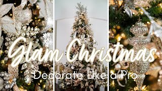 How to Decorate a Glam Christmas Tree [upl. by Maris]