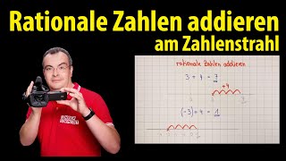 rationale Zahlen addieren  eine ganz einfache Einführung  Lehrerschmidt [upl. by Demetre]