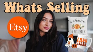 What To Sell On Etsy Fall 2024  Get Sales Fast With These Product Ideas [upl. by Niwle]