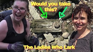 See what we took and what we left behind Mudlarking the Thames with the Ladies who Lark [upl. by Ansilma288]