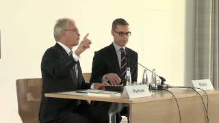 Alexander Stubb quotEUWahlen sind wichtiger als Bundestagswahlenquot [upl. by Norvin]