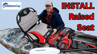 Kayak Fishing  How To Install Seat On Kayaks2Fish Next Gen 10 MK2 [upl. by Coughlin595]