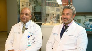 Doctors who performed worlds first pig kidney transplant speak [upl. by Brewer459]