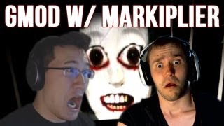 GMod Horror Map w Markiplier  DEATHHOUSE [upl. by Alford]