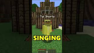 minecraft but if i stop singing i lose craft alert 😱 shorts [upl. by Cleveland]