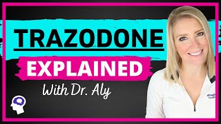 Trazodone Review Uses Dosing Side Effects amp More [upl. by Sokem]