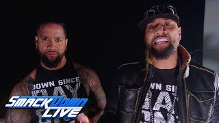 The Usos tell The CoBesties to beware ahead of quotMcMiz TVquot SmackDown LIVE Feb 5 2019 [upl. by Neysa]