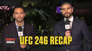 Conor McGregor knocks out Cowboy Cerrone in return  UFC 246 Recap  ESPN MMA [upl. by Ardme803]