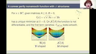 Claudia Sagastizábal Exploiting structure in nonsmooth optimization past and present [upl. by Orsini]