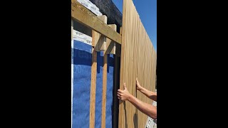 Slatted Board Rainscreen Cladding [upl. by Anyale380]