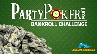 Party Poker Bankroll Challenge Part 21  Taking a shot at NL50 [upl. by Lamoureux]