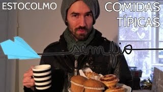 ESTOCOLMO  Comidas que você só encontra na Suécia  Sem Fiotv [upl. by Einnep]