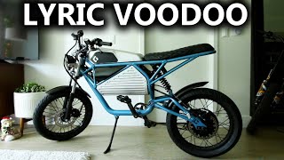 Lyric Cycles VOODOO 18kw electric bike First Ride [upl. by Niliak]