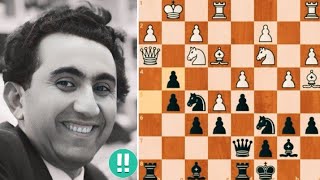 Tigran Petrosian Wins in 29 Moves [upl. by Circosta]