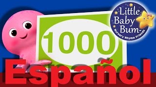 Los números del 100 al 1000  Canciones infantiles  LittleBabyBum [upl. by Ericha391]