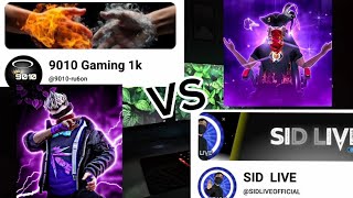 SID LIVE OPPONENT 9010 GAMING 1K PRANKS 😁 [upl. by Drahsir]