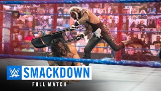 FULL MATCH Roman Reigns vs Rey Mysterio — Universal Title Hell in a Cell Match SmackDown 2021 [upl. by Signe]