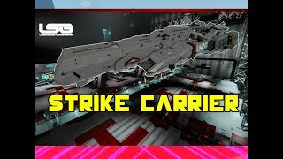 Unbelievable Colossal Strike Carrier  Space Engineers [upl. by Anawek811]