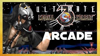 Ultimate Mortal Kombat 3  kabal  Arcade  Playthrough [upl. by Ycinuq937]