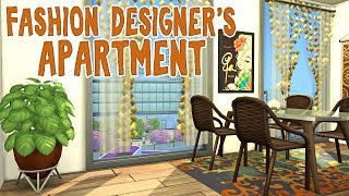 Fashion Designers Apartment 👠👜  The Sims 4 Apartment Renovation Speed Build [upl. by Ylrad]