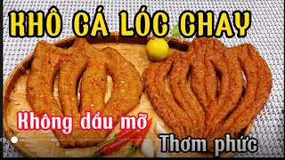 Cách làm KHÔ CÁ LÓC CHAY Dễ và Ngon món chay ngon dễ làm  ATHG [upl. by Helbon]