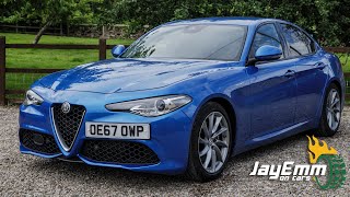 Heres Why Britains Youngest Pilot Drives an Alfa Romeo Giulia Veloce [upl. by Oneida298]