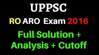 samiksha adhikari 2016 question paper  review officer preparation uppsc uppcs ro aro notification [upl. by Everara]