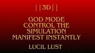 3D  MIND OVER MATTER  MANIFESTATION MASTERY MORPHIC FIELD [upl. by Nairdad]