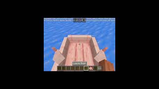 Boat drive 🥇 Minecraft  minecraft gaming viralreels shorts [upl. by Marice]