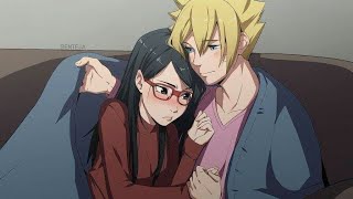 Boruto X Sarada 🔞  sarada loves boruto  borusara texting story  boruto adult reacts boruto [upl. by Anaoy567]