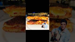 Epic Elvis Banana Peanut Butter Sandwich Sweet amp Savory Delight in Just 1 Minute 🍌🥪 [upl. by Lothaire]