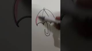 Easy drawing of umbrella ☔umbrella falakkunjactivity shortsfeed easydrawing shorts shortvideo [upl. by Brockie]