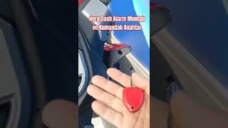 Hero dash alarm montajı ve kumandalı anahtar heromotor [upl. by Norod]