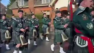 Seaforth Highlanders Leicester and Parachute Regiment at Rempstone ‘24 [upl. by Eselehs105]