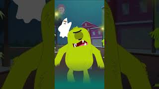 Run Hide The Monsters are Here halloween cartoon schoolies ytkids [upl. by Erlond]