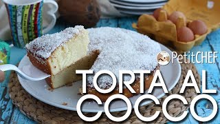 Torta al cocco  Ricetta brasiliana Tutorial video PetitChefit [upl. by Shelah550]