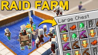 The BEST Raid Farm in Minecraft 1206 Tutorial [upl. by Norah125]